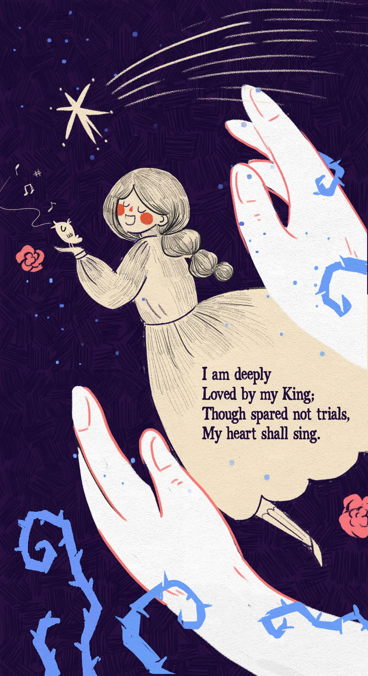 I am deeply Loved by my Christ; My salvation ~ Bought with a price.