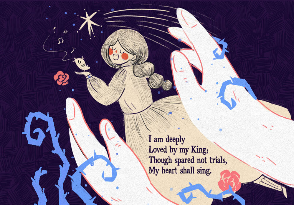 I am deeply Loved by my Christ; My salvation ~ Bought with a price.